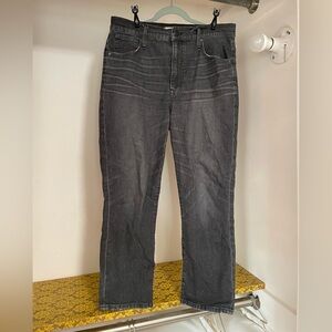 Madewell The Perfect Vintage Straight Crop Jean in Lunar Wash